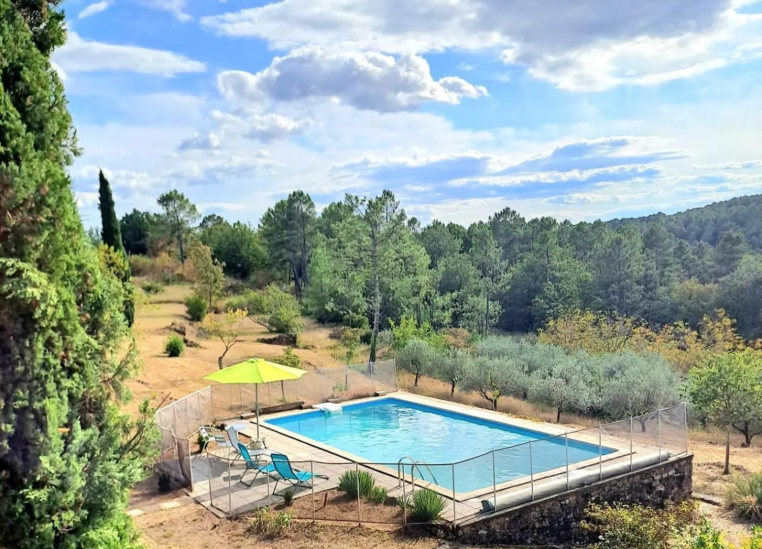 Villa La Magnanerie Du Berguier à Laurac-en-Vivarais Hébergement de vacances